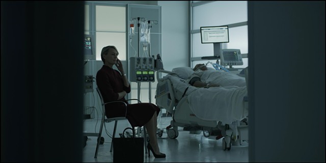 Frank's Hospital Room 
House of Cards: Season 3 (2015)
Netflix