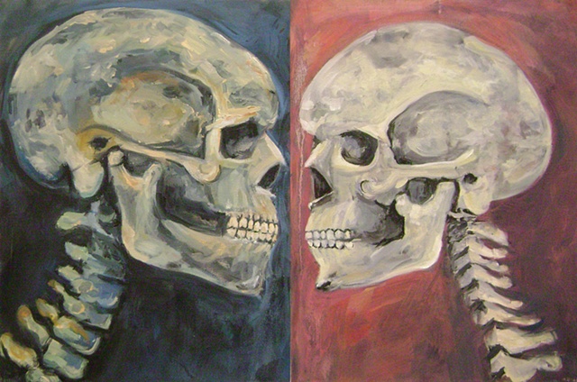 His And Hers, Skull Study