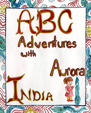 Title page to ABC Adventures with Aurora. 