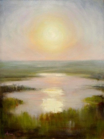 Sunrise with Coffee - SOLD