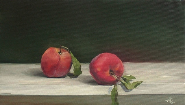 Two Peaches -SOLD