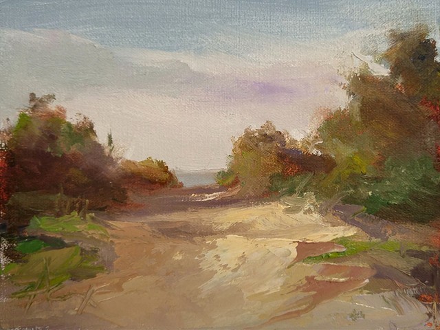 Morning at Moultrie - plein air study - SOLD