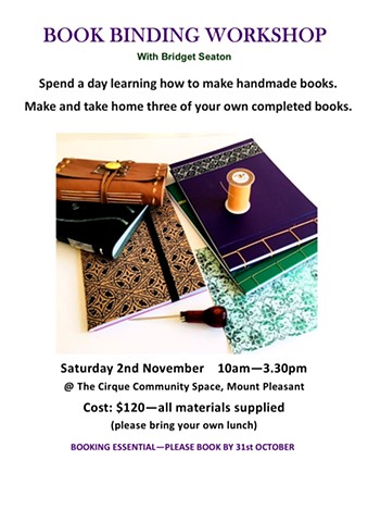 Book Binding Workshop at Cirque Community Space