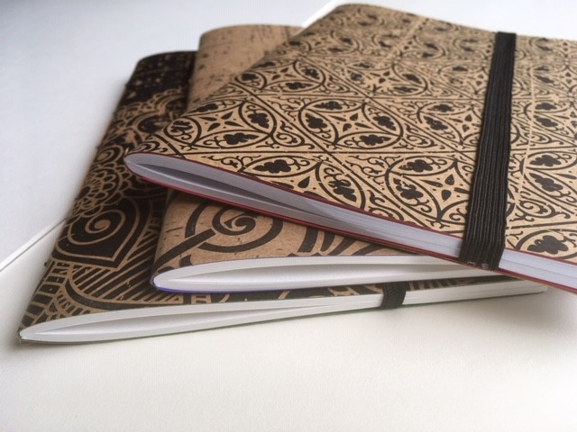 Pamphlet stitch notebooks
