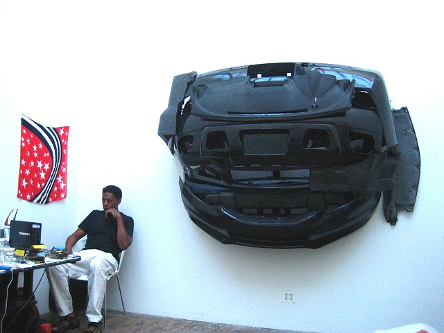 Black Bumper Sculpture