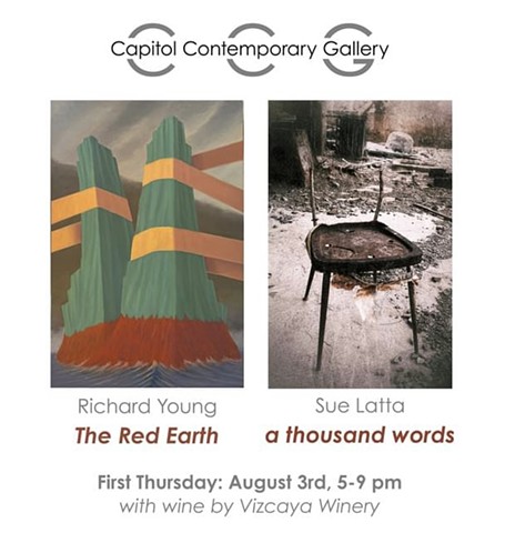 Richard Young and Sue Latta, Upcoming exhibition in August 2023 at Capital Contemporary Gallery in Boise, Idaho