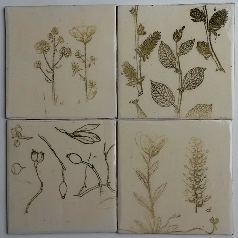 Botanical tiles smaples