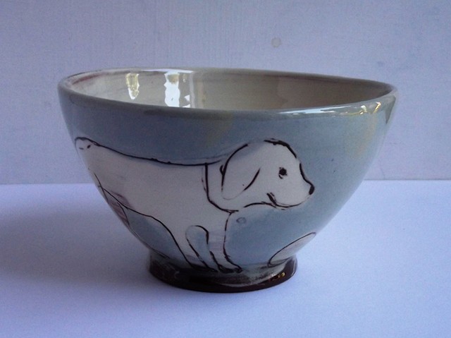 bowl with dogs