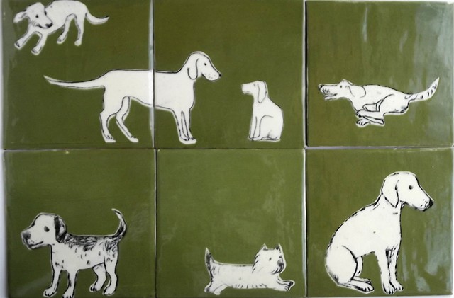 More dogs in the park tiles