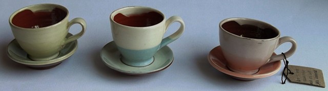 Small cups and saucers
