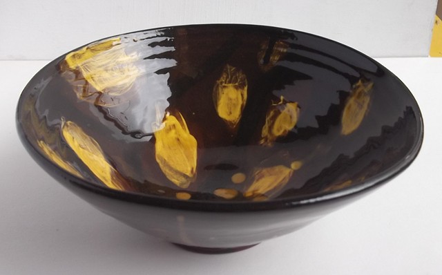 honey glazed bowl