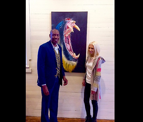 African Wildlife Foundation President Kaddu Sebunya
“Wild and Balanced” at Gallery 222 - Hurleyville, NY