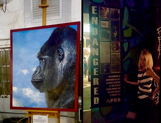 "Endangered" exhibit in Wynwood
Art Basel Miami