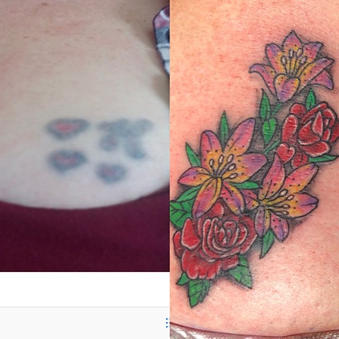 Flower cover up