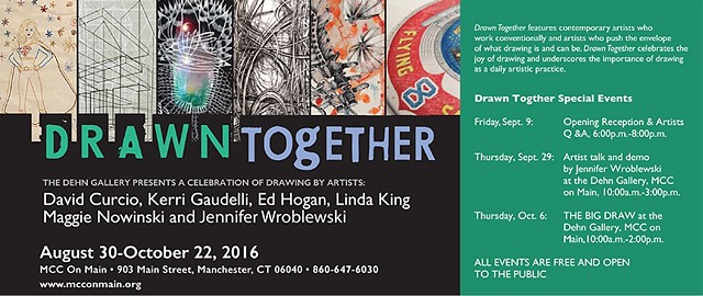 Announcement for "Drawn Together," 2016