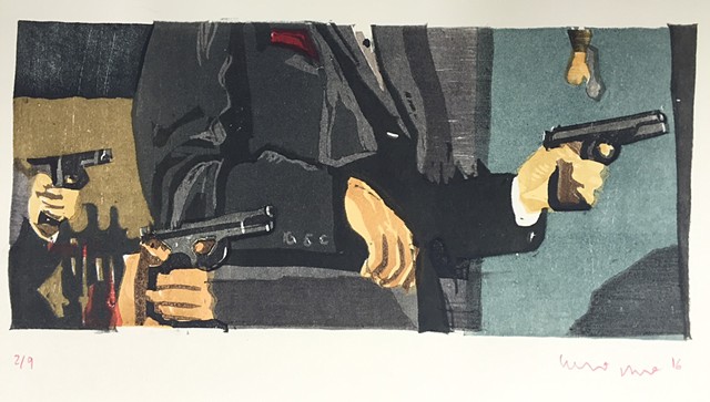 Yakuza Print: 3 Rods