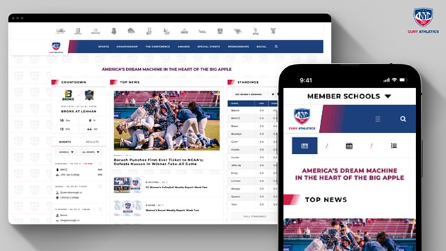 CUNY Athletic Conference ('21 Official Website)
