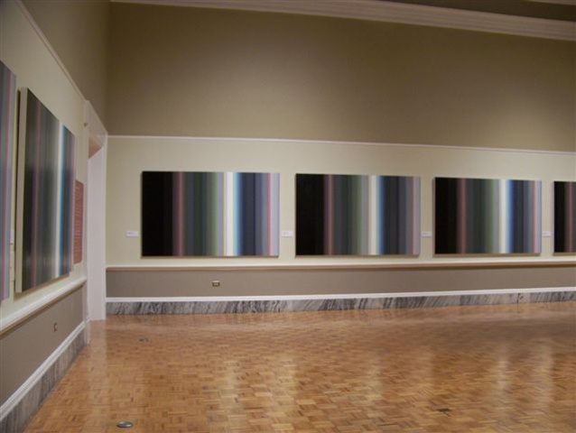 Color Recordings
installation at the Gibbes Museum of Art, Charleston, SC