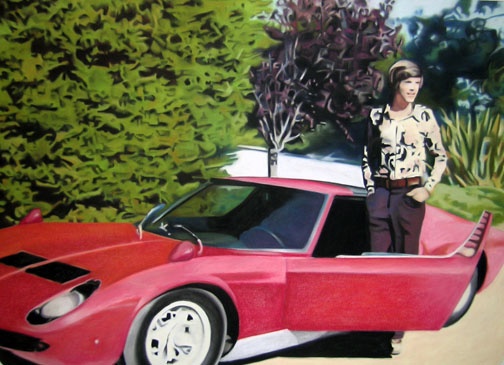 November 2nd, 1975
Chris Holl Poses with Dr. Lewis' Lamborghini Miura