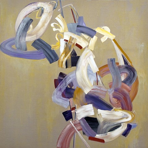 Sway, 72"x72", oil on linen: sold