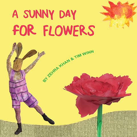 A Sunny Day for Flowers is an illustrated children’s book is about flowers and their funny and often furry friends by Zehra Khan and Tim Winn. #ASunnyDayforFlowers #ZehraKhan #SoberscovePress #Chicago #childrensbook #babybook #artbook #funkidsbook