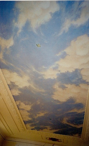 Cloud ceiling in Oakland hills home