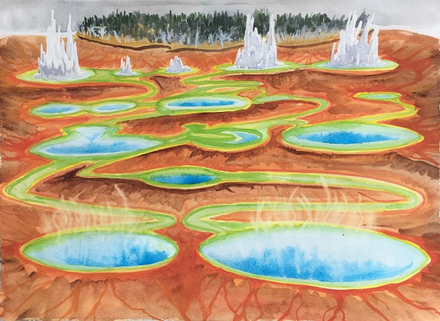 Shawn Bitters, landscape, geological systems, unnatural