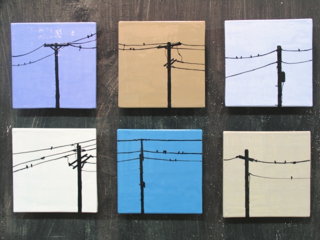 SOLD Birds on a Wire (6)