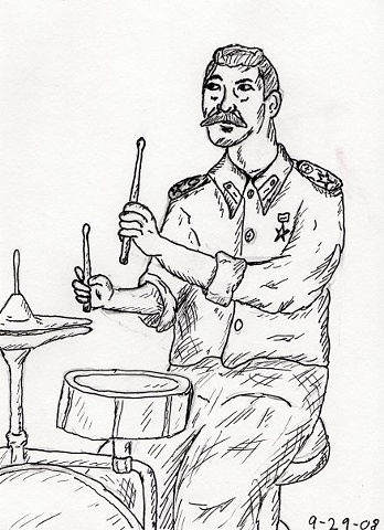 Stalin on the Drums