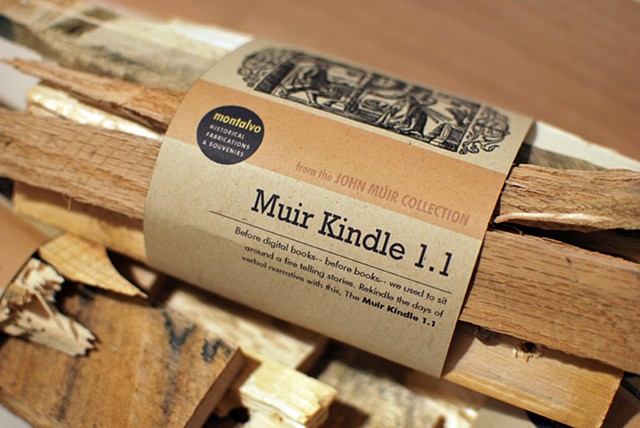John Muir Collection:
Muir Kindle 1.1
2012
A reordering of pallet residue