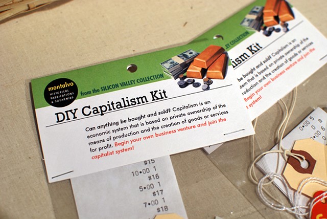 DIY Capitalism Kit
2012
A composition of receipts and tags