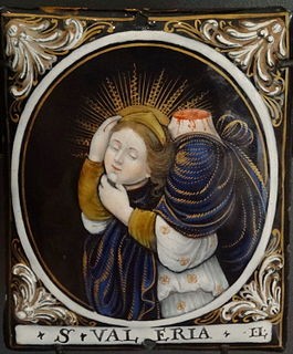 Saint Valeria beheaded