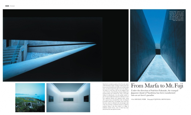 Surface magazine: Naoshima