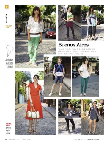 Latina magazine street fashion