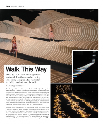 Surface magazine: runway design