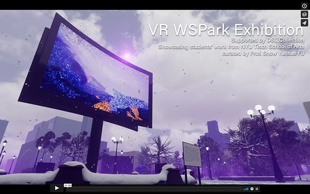 Trailer of VR WSPark Metaverse Exhibition Project with DSLCollection on Sansar
