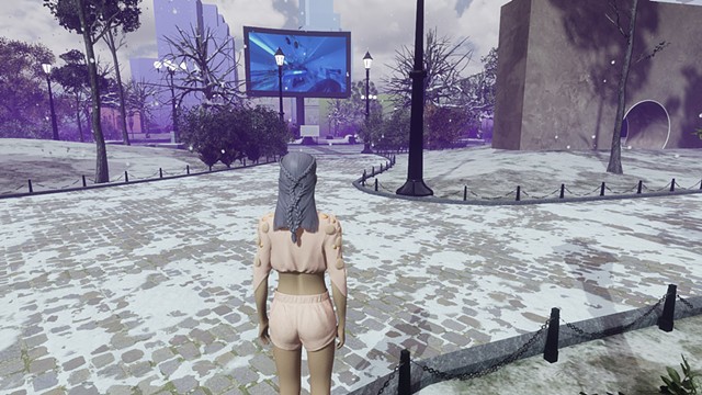 VR WSPark Sansar Scene Screenshot