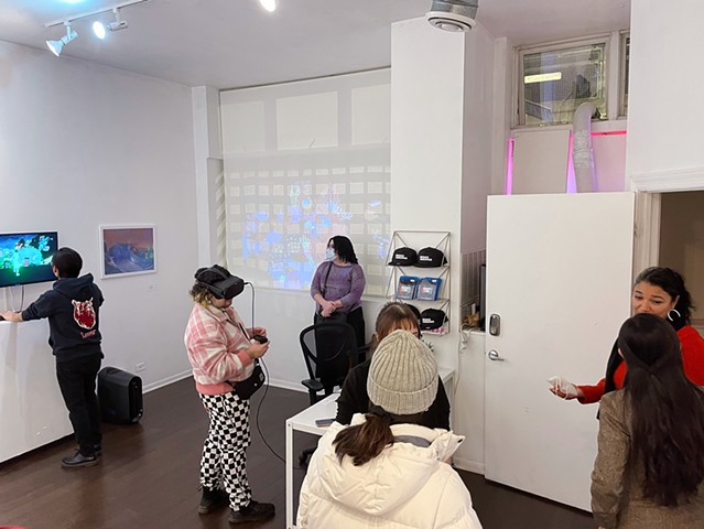 Chicago Gamespace Solo Show Image