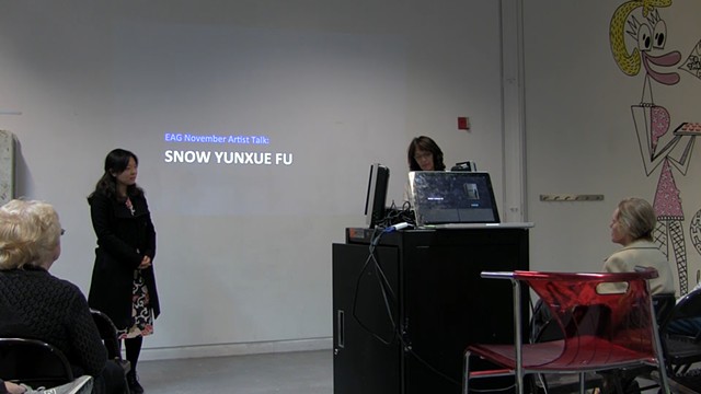 Snow Yunxue Fu's Artist Lecture at the Elmhurst Art Museum