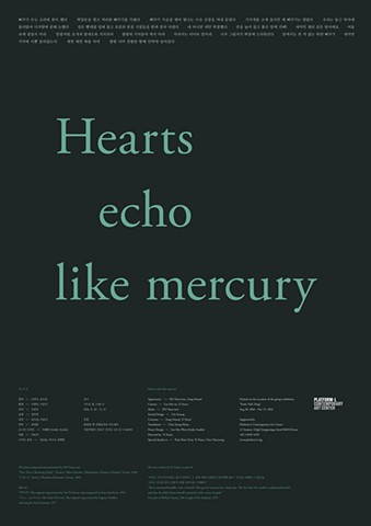Hearts echo like mercury