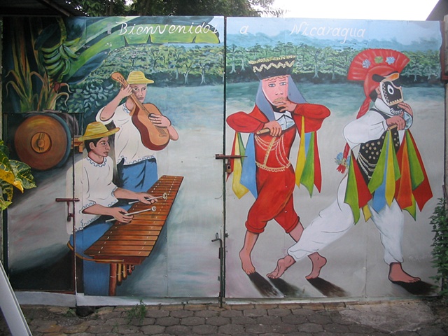 Folkloric Mural, Hotel Raizon