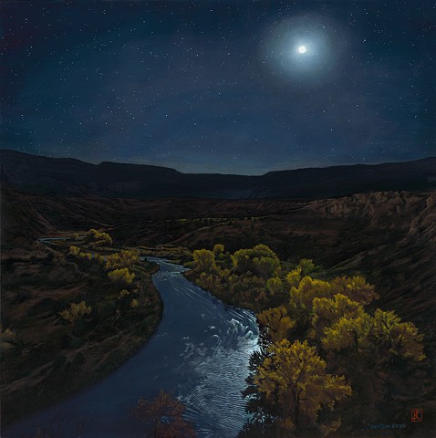 Moonrise, Chama River