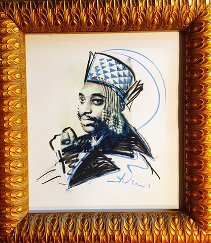 Portrait of His Majesty King Kigeli V of Rwanda.
