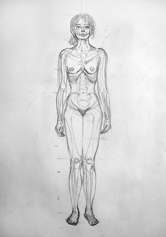 DRAWING II: Anatomy and Proportion (Skeleton within the Figure)