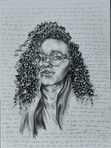 Drawing 100: Self-Portrait, University of Wisconsin-Stout