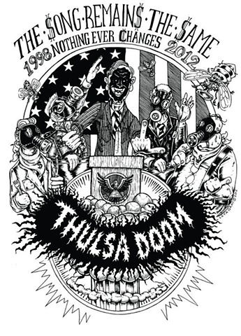 Thulsa Doom, Punk Rock, Classic Punk, the casualties, Exploited, riot grrl, chick punk, subhumans, political art, Thulsa, Doom, 90's punk