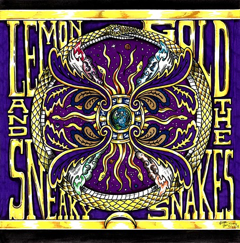 Lemon Yellow and the Sneaky Snakes 
Vol. 2 Cover
