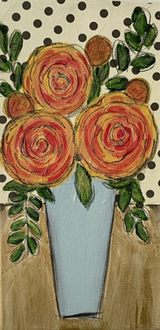 Rose painting by Tracy yarbrough 