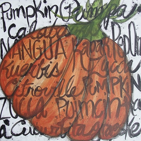 Pumpkin painting by Tracy yarbrough