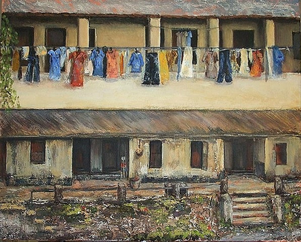"Laundry Day in China"